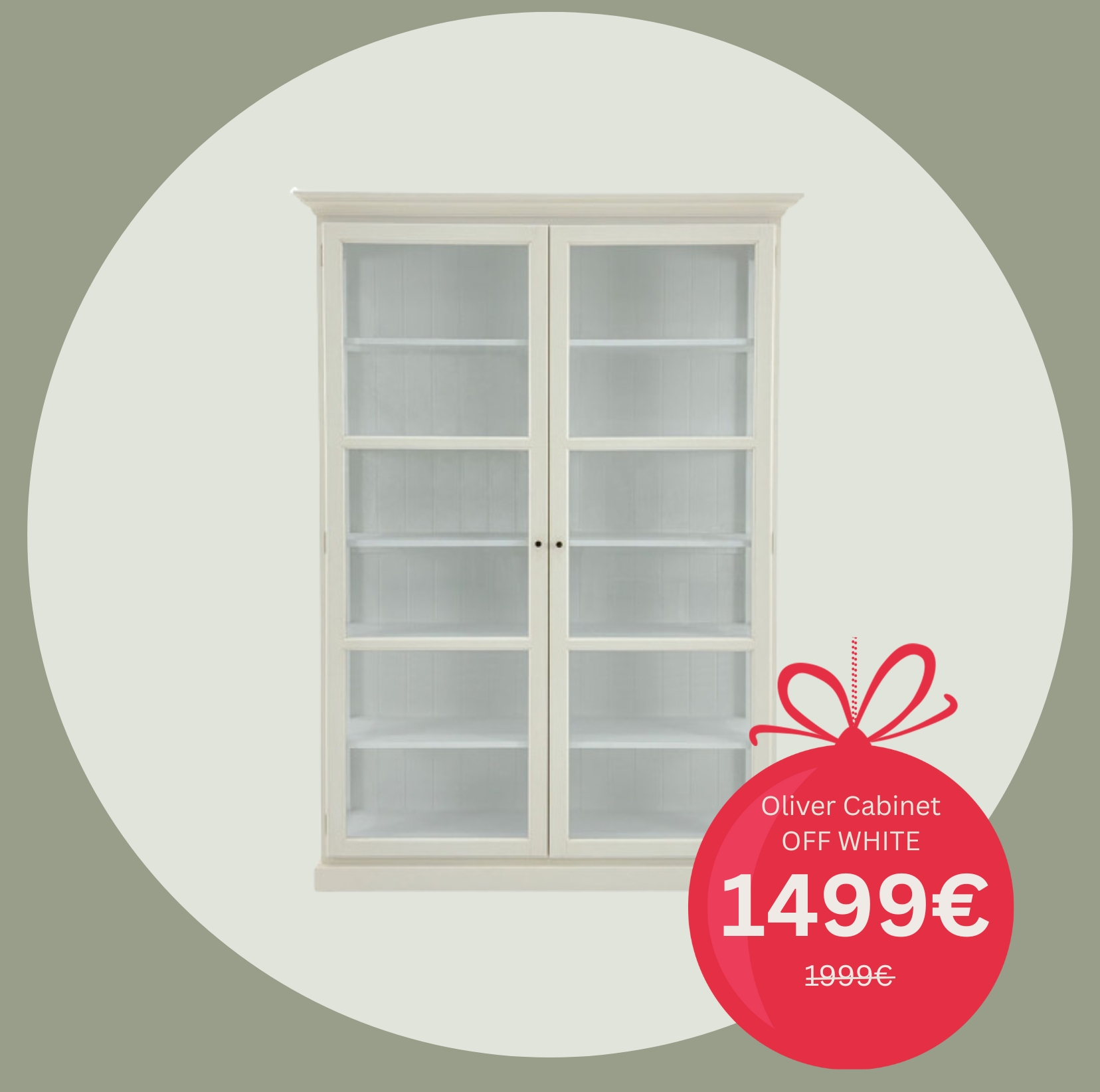 Oliver Cabinet BROWN – Double